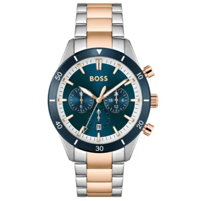 Hugo Boss Men's Santiago Chronograph Two-Tone Watch - 1513937